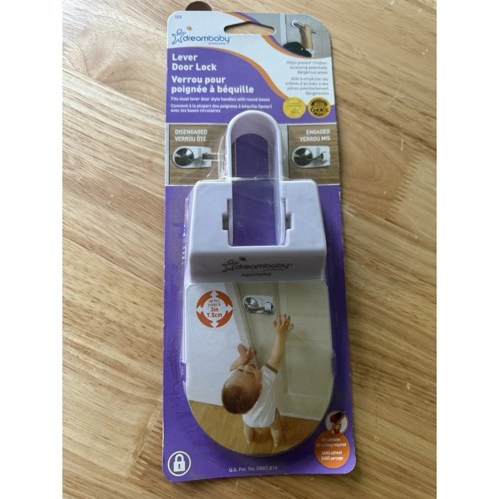 Dreambaby Safety Door Lock L828 Handle Child Lot‎ Of 3 New